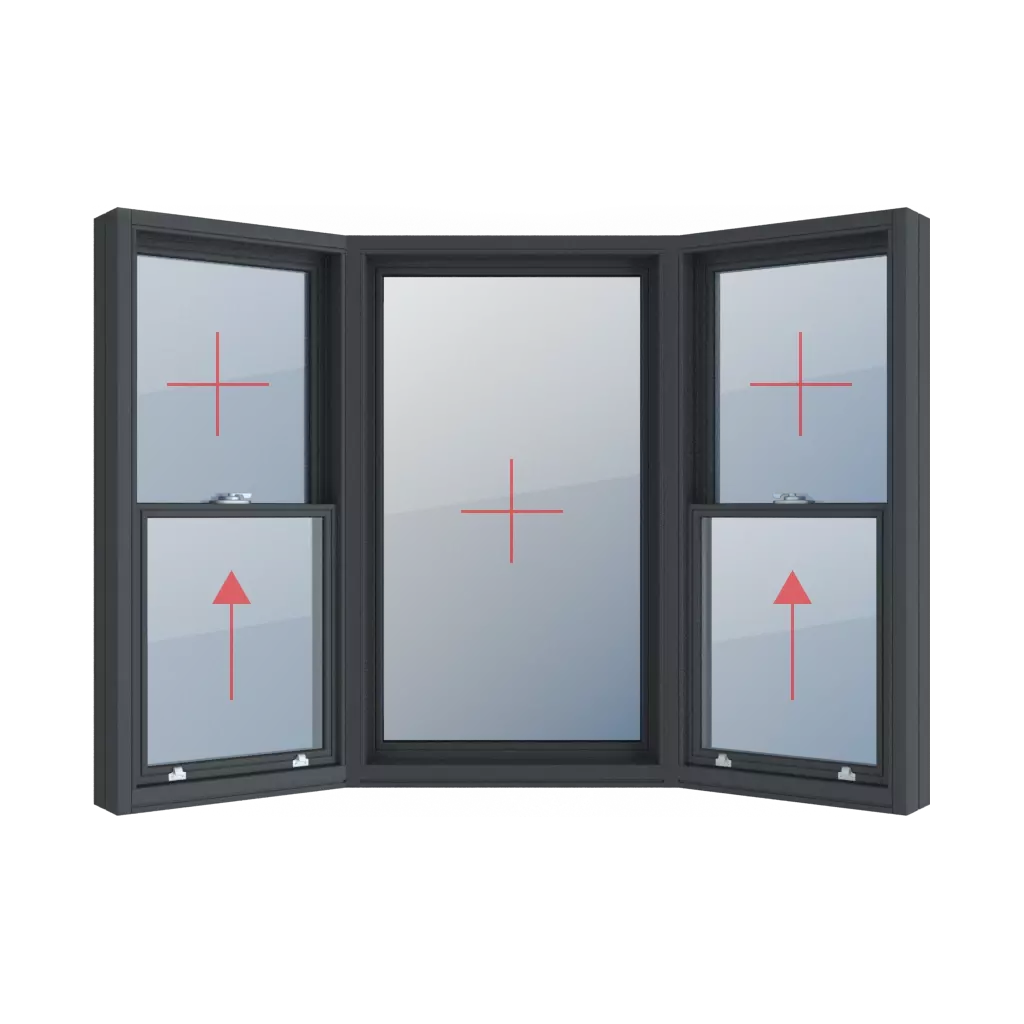 Fixed top, sliding bottom windows types-of-windows sash bay  