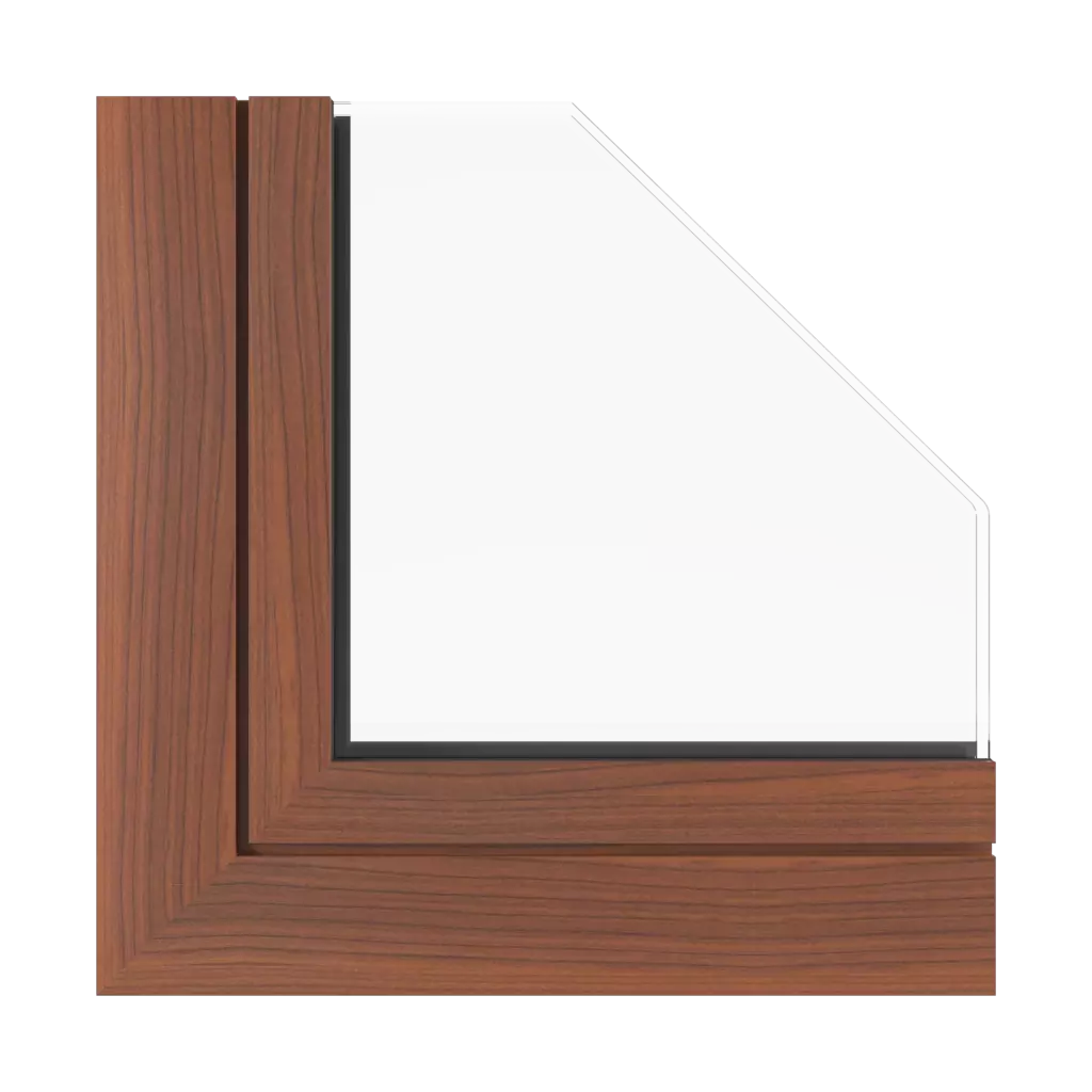 Dark cherry-1 windows window-profiles aluprof mb-86-si