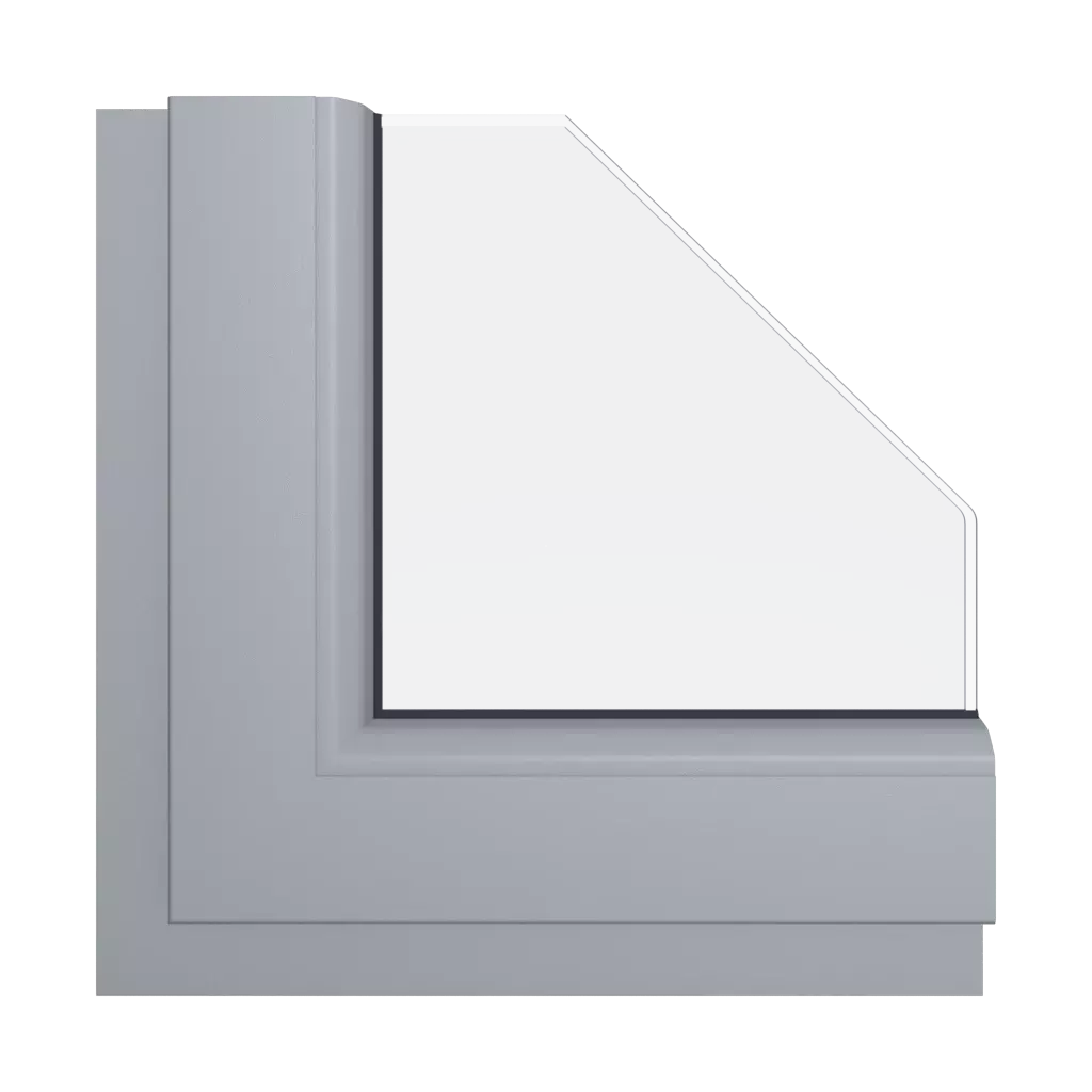 Signal gray smooth windows window-color schueco-colors signal-gray-smooth interior