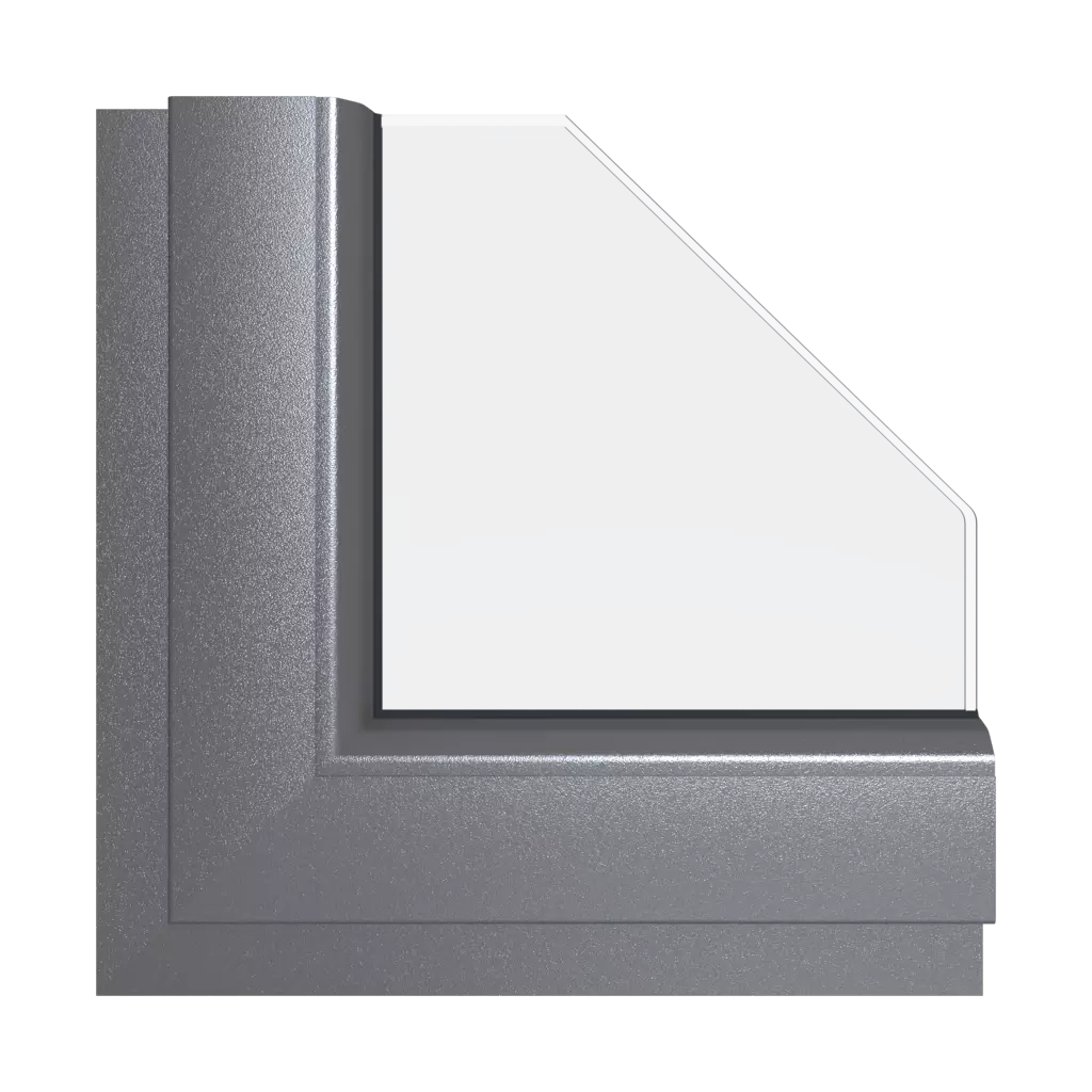 Alux gray aluminum windows window-color schueco-colors alux-gray-aluminum interior