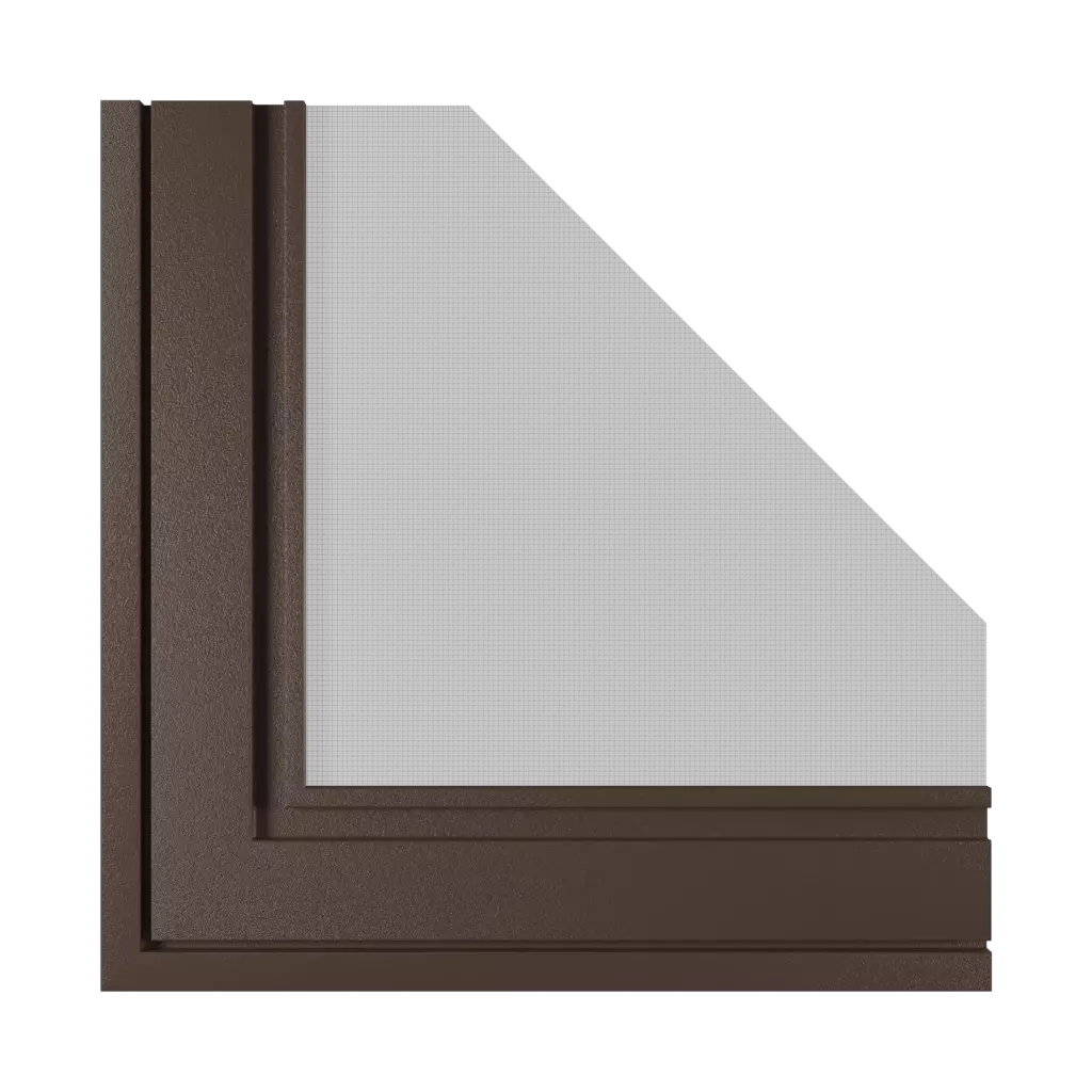 Dark brown windows window-accessories insect-screens-2  