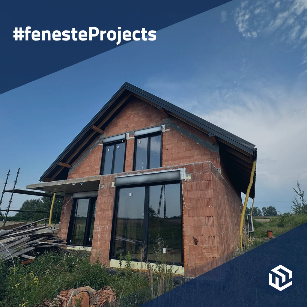 Modern energy-efficient house with innovative solutions 🎥 projects window-colors aliplast ral-9005-jet-black  